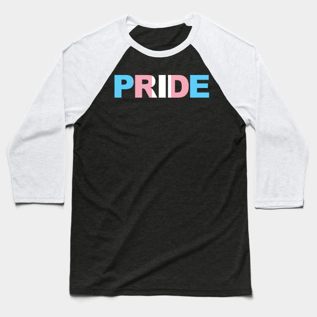 Transgender Pride Baseball T-Shirt by ModernDayStonewall